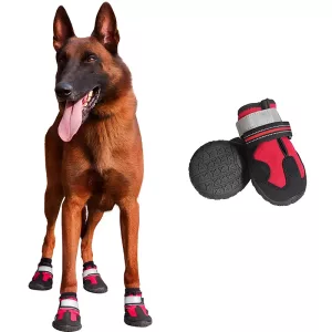 Wasserdichte, rutschfeste Hundeschuhe