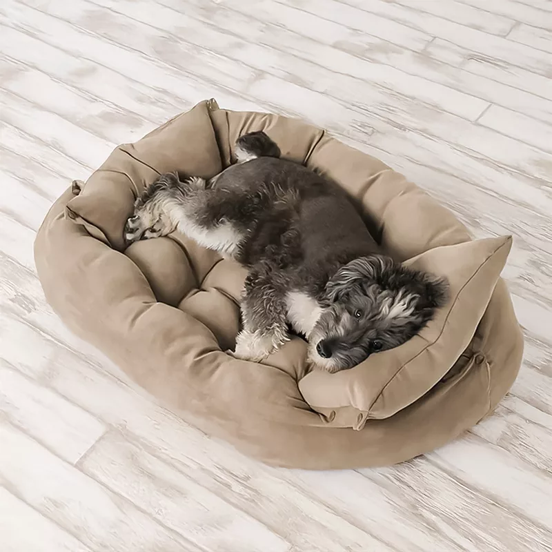 dog bed, dog sofa, dog nest, cotton dog bed, pet cushion, removable cover dog bed